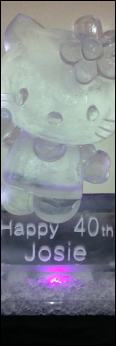 Birthday Ice Sculptures